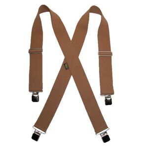 Welch Men's Elastic Clip-End 2 Inch Work Suspenders